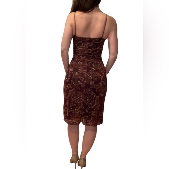 Le Chateau Dress. Size XXS. Ruched bust lined with sequence beading. - Picture 2 of 5